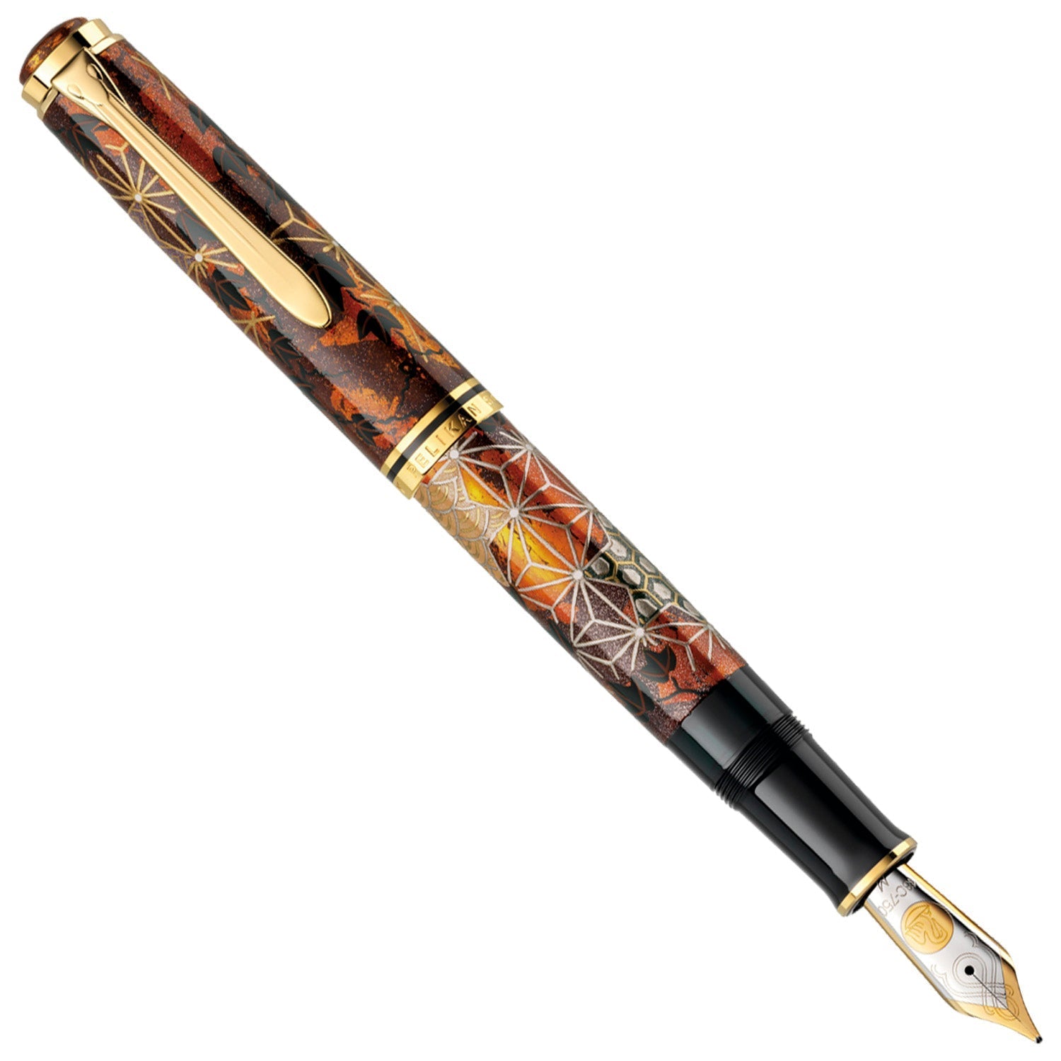 Pelikan Souveran M1000 Maki-E Ivy & Komon Fountain Pen (Limited Edition)