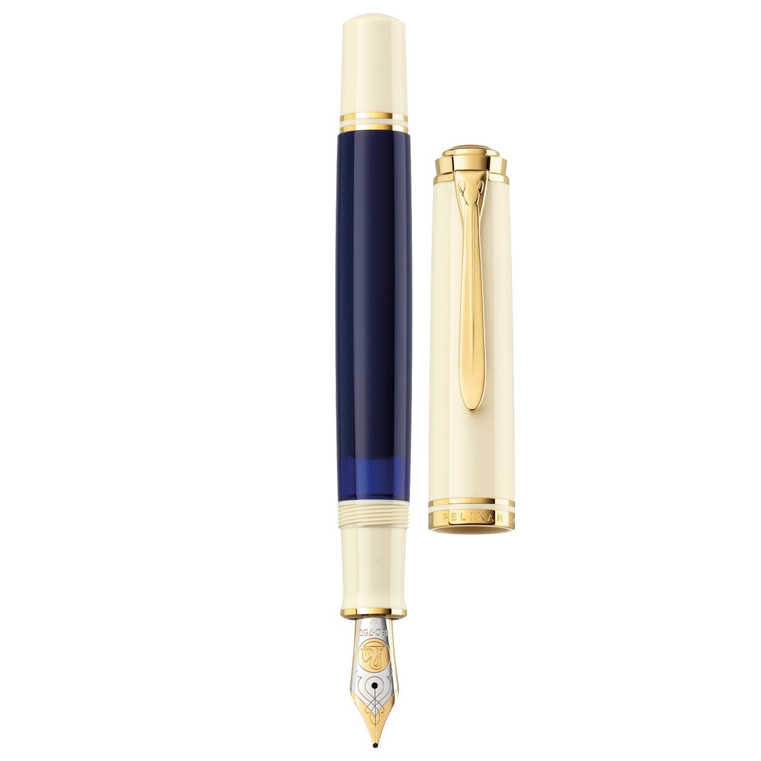 Pelikan Souveran M800 Cream Blue Fountain Pen (Special Edition)