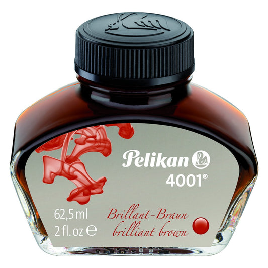 Pelikan 4001 Ink Bottle (Brilliant Brown - 62.5 ML) 329185
