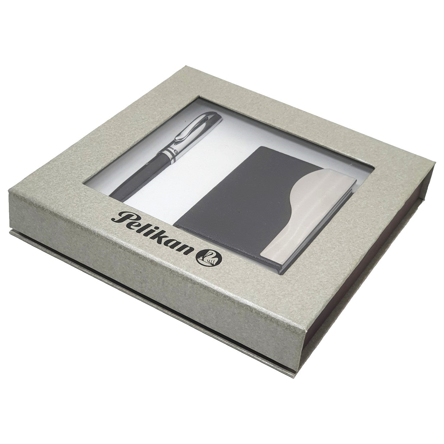 Pelikan Jazz Ballpoint Pen with Card Holder Gift Set 806930