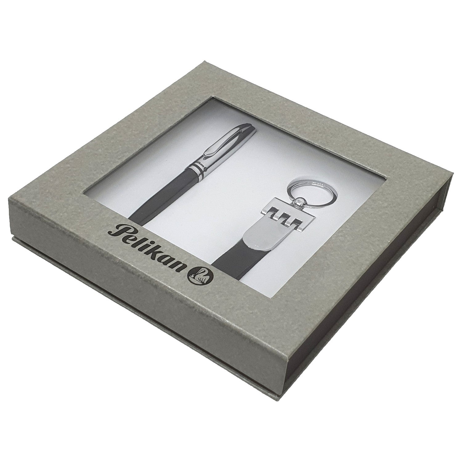 Pelikan Jazz Ballpoint Pen with Keychain Gift Set 806930