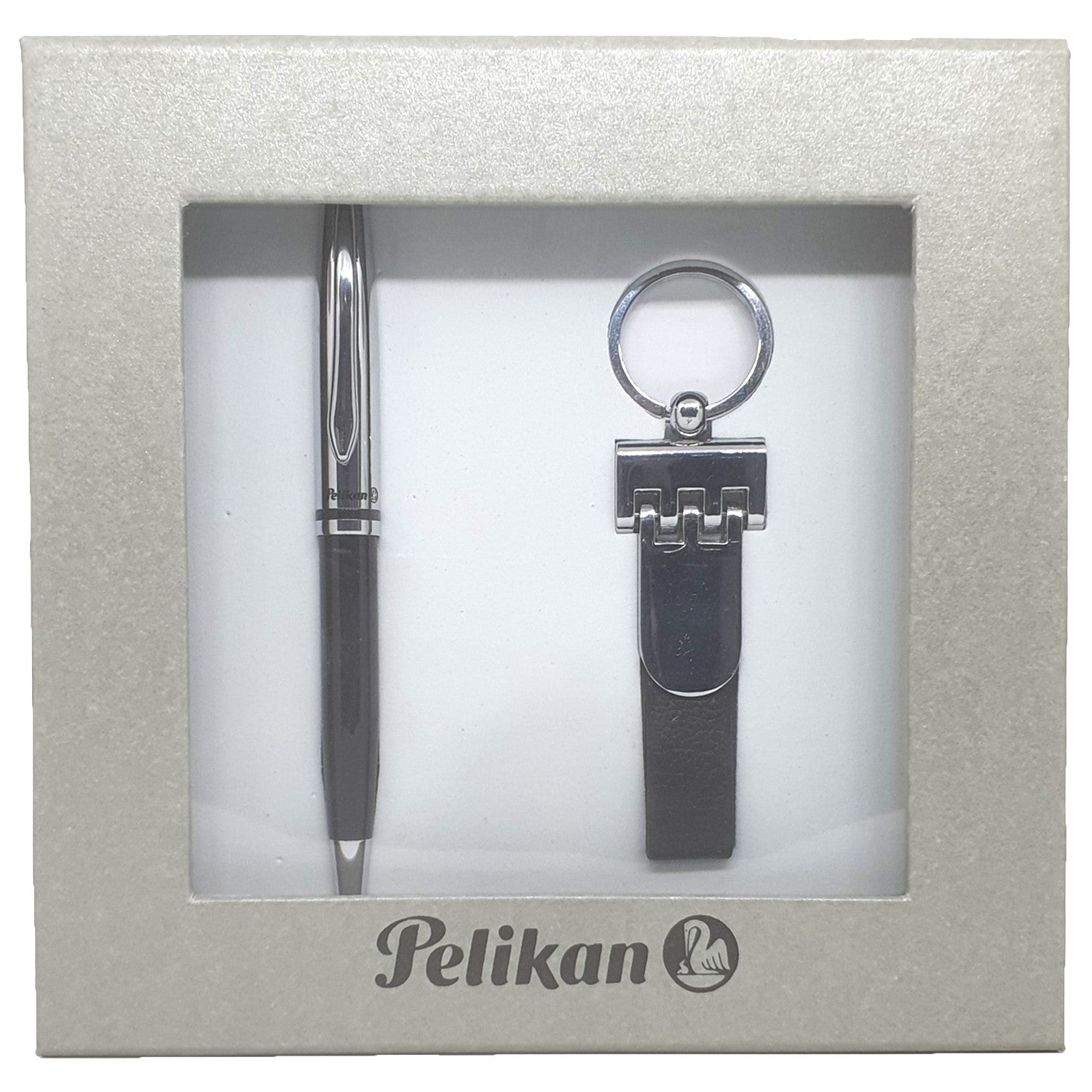 Pelikan Jazz Ballpoint Pen with Keychain Gift Set 806930