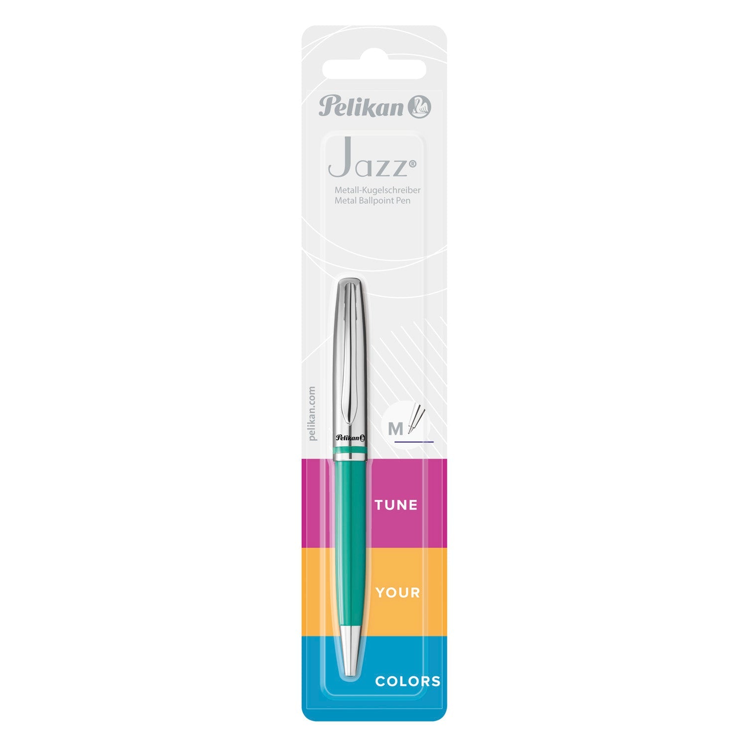 Pelikan Jazz Classic K35 Aqua CT Ballpoint Pen 815048