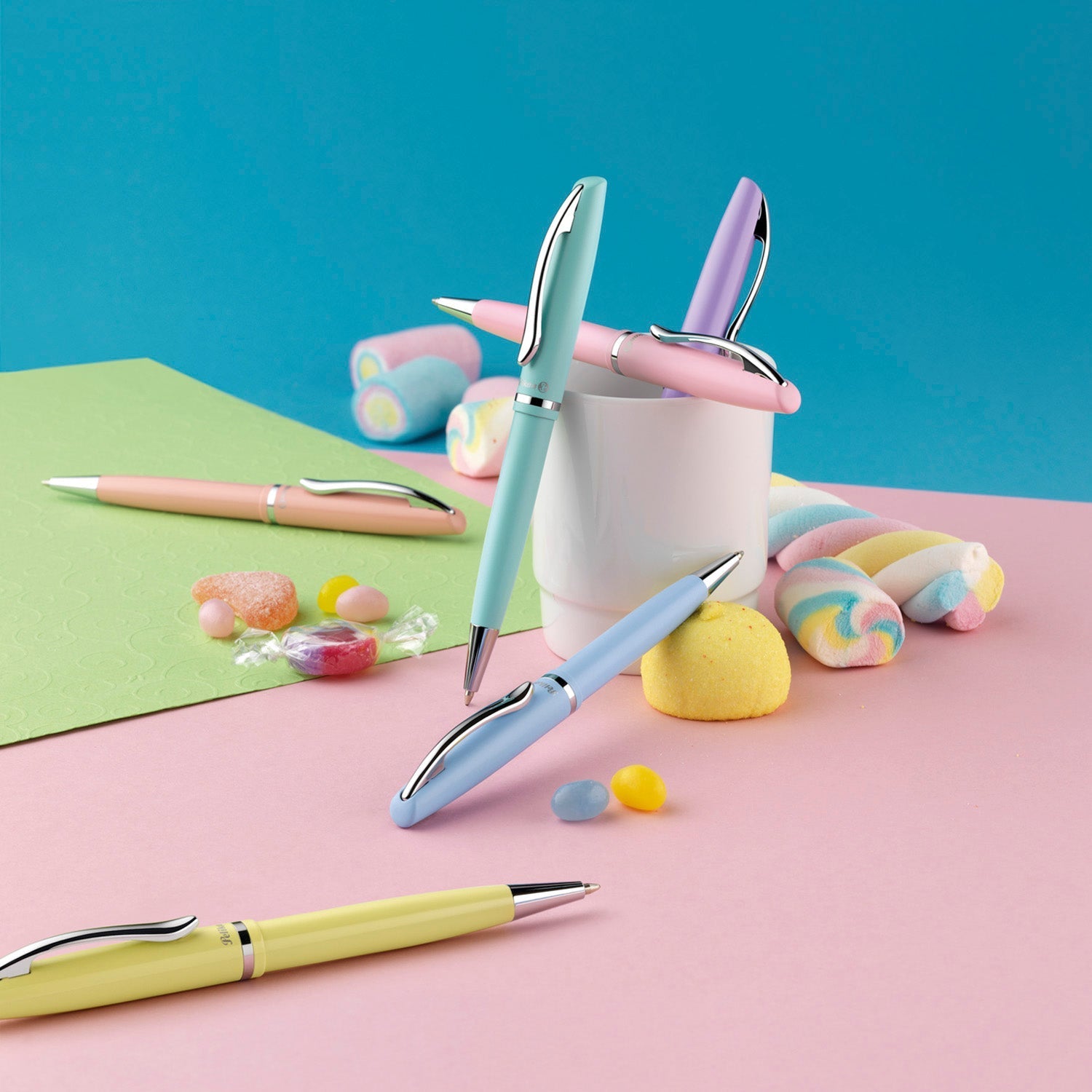 Pelikan Jazz Pastel K36 Rose CT Ballpoint Pen 812658