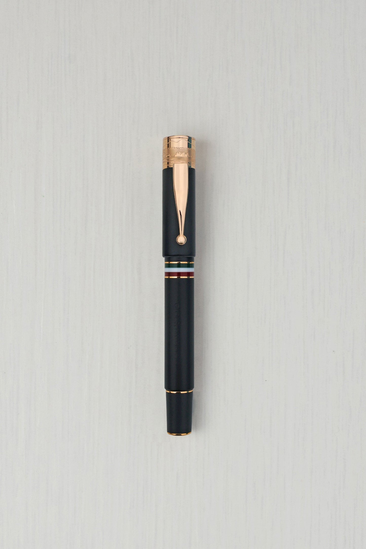Gioia | Fountain Pen & Rollerball Pen | Partenope | Sand Black RGT