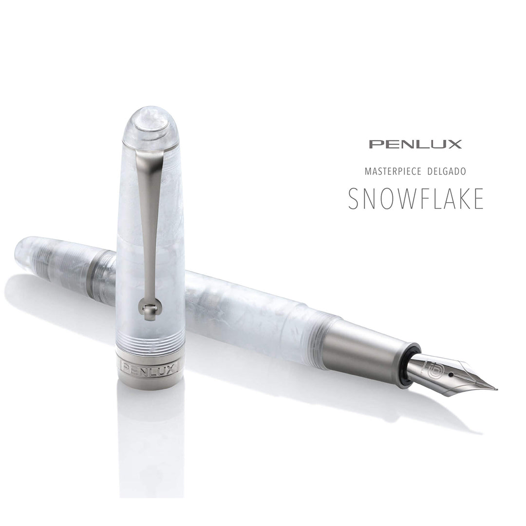 Penlux | Fountain Pen | Delgado | Snowflake