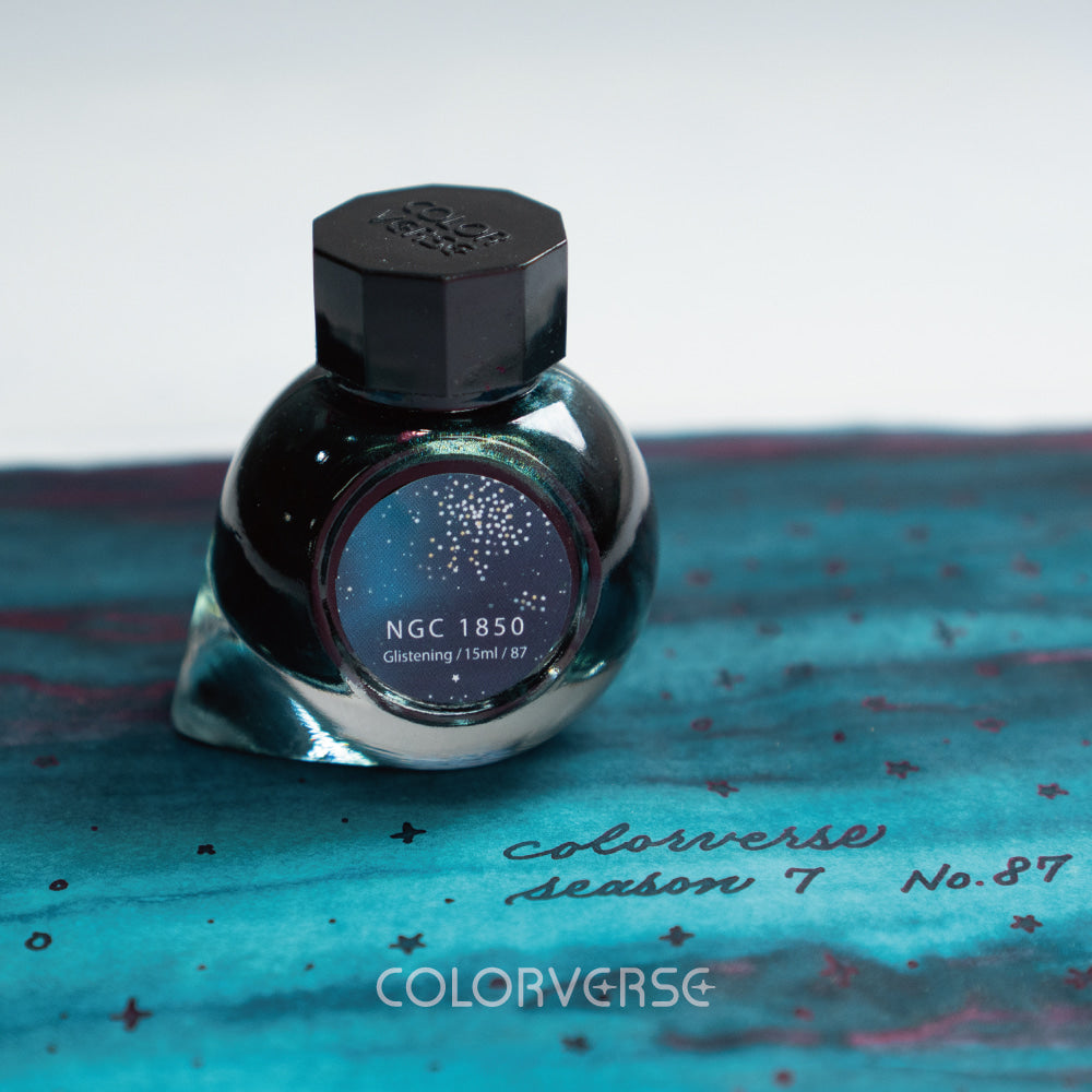 Colorverse Season 7 | Blue | Fountain Pen Ink Bottled | Eye On The Universe | Extreme Deep Field & NGC 1850 Ink Set