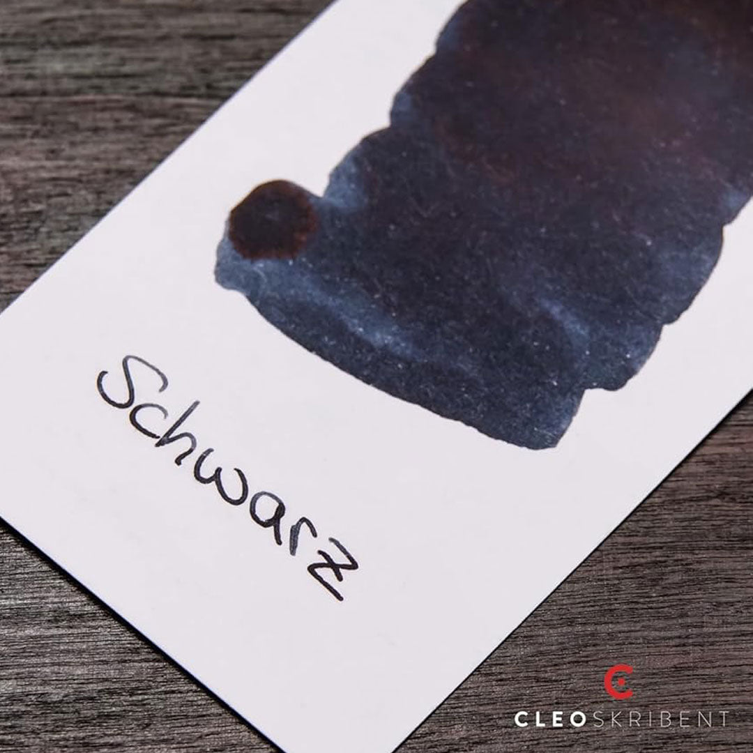 Cleo Skribent | Black Fountain Pen | Ink Bottle | 30 ml