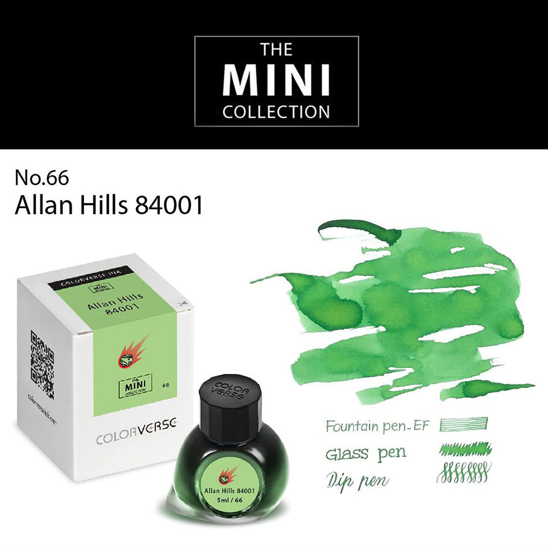 Colorverse Mini | 5ml | Allen Hills 84001 | Green | Fountain Pen Ink
