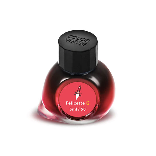 Colorverse Mini | 5ml | Felicette Shimmer | Red | Fountain Pen Ink