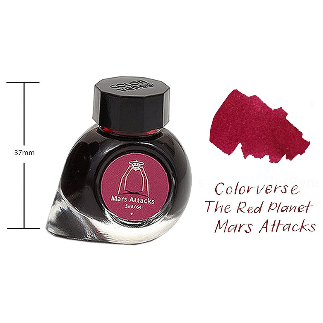 Colorverse Mini | 5ml | Mars Attack | Pink | Fountain Pen Ink