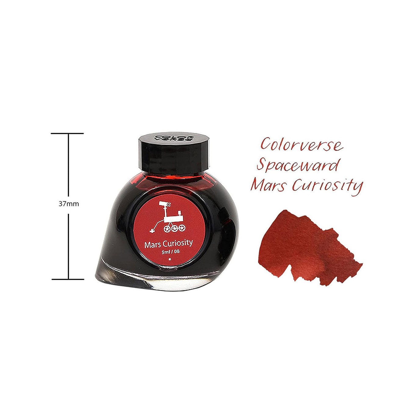Colorverse Fountain Pen Ink Mini | 5ml | Mars Curiosity | Red