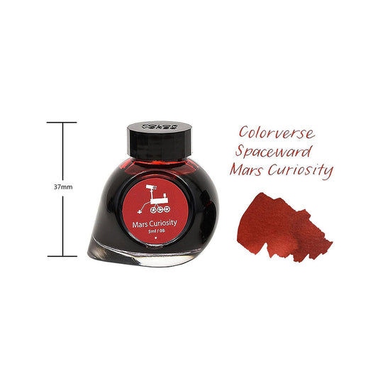 Colorverse Fountain Pen Ink Mini | 5ml | Mars Curiosity | Red