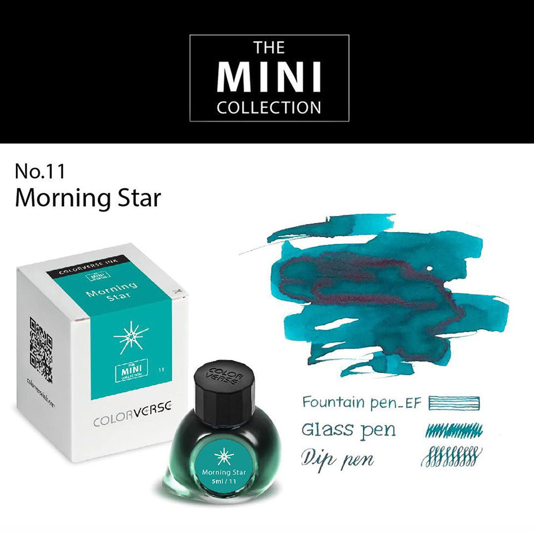 Colorverse Fountain Pen Ink Mini | 5ml | Morning Star | Turquoise