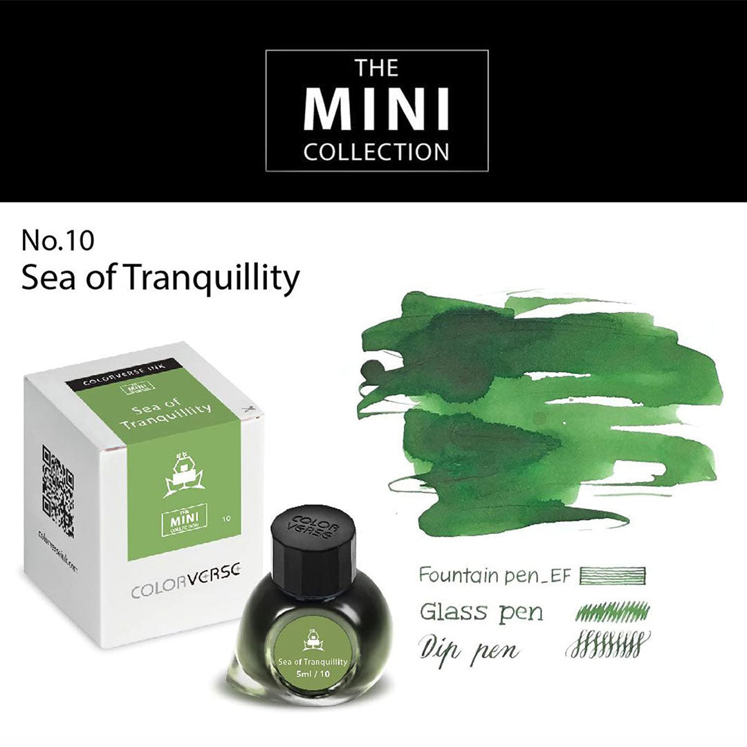 Colorverse Mini | 5ml | Sea Of Tranquillity | Green | Fountain Pen Ink