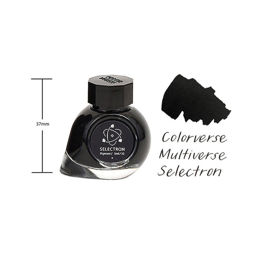 Colorverse Fountain Pen Ink Mini | 5ml | Selectron | Black