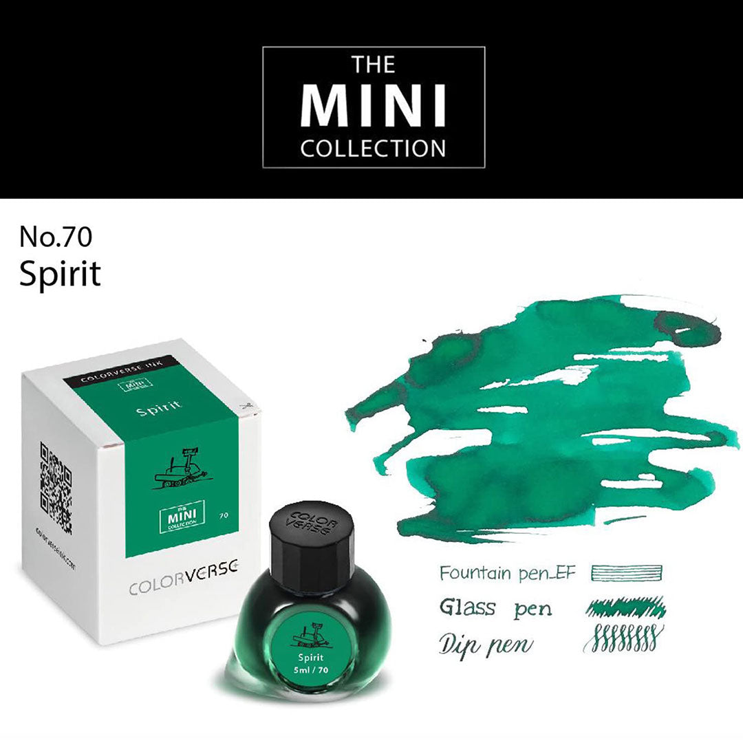 Colorverse Mini | 5ml | Spirit | Green | Fountain Pen Ink