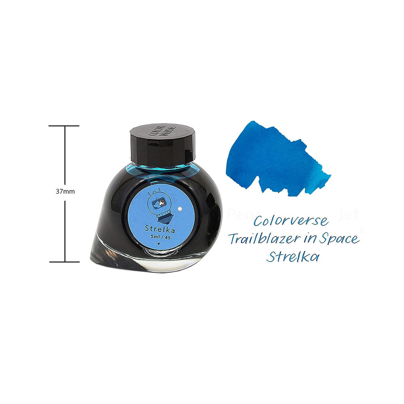Colorverse Mini | Blue | Fountain Pen Ink Bottled | 5ml | Strelka
