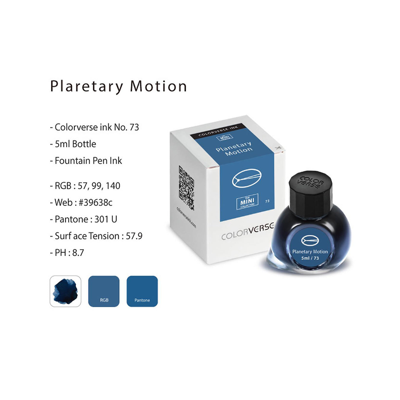 Kepler Color Colorverse Mini Collection | Johannes Kepler | 3 Bottles | 5ml Ink Set ...