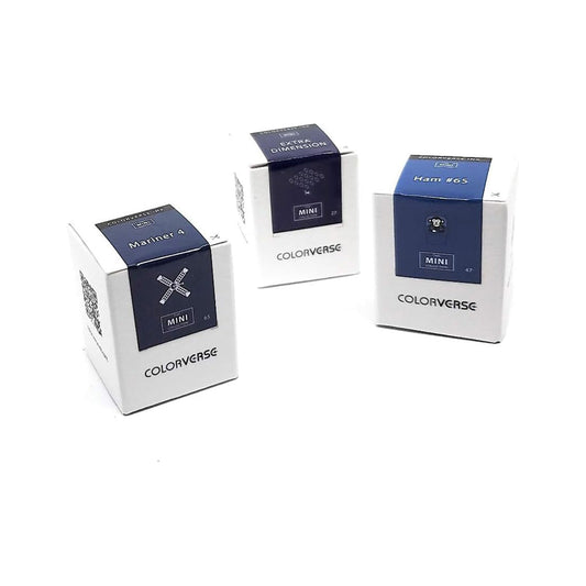 Colorverse Mini Ink Set | Ham No. 65, Extra Dimension & Mariner 4 | 3 Pack