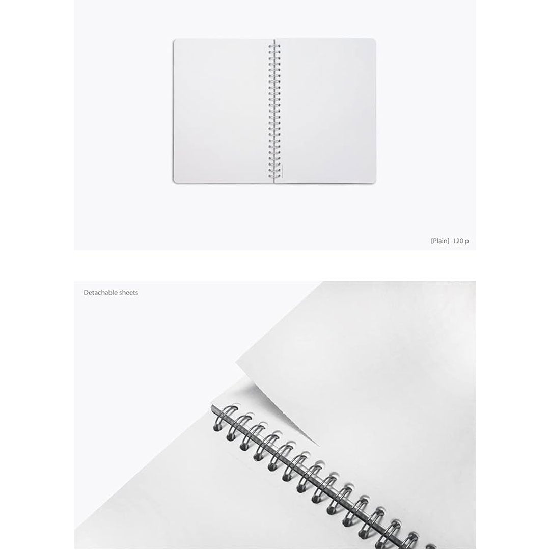 Colorverse | Nebula | Casual Series | Spiral Bound Notebook | Ruled | Turquoise