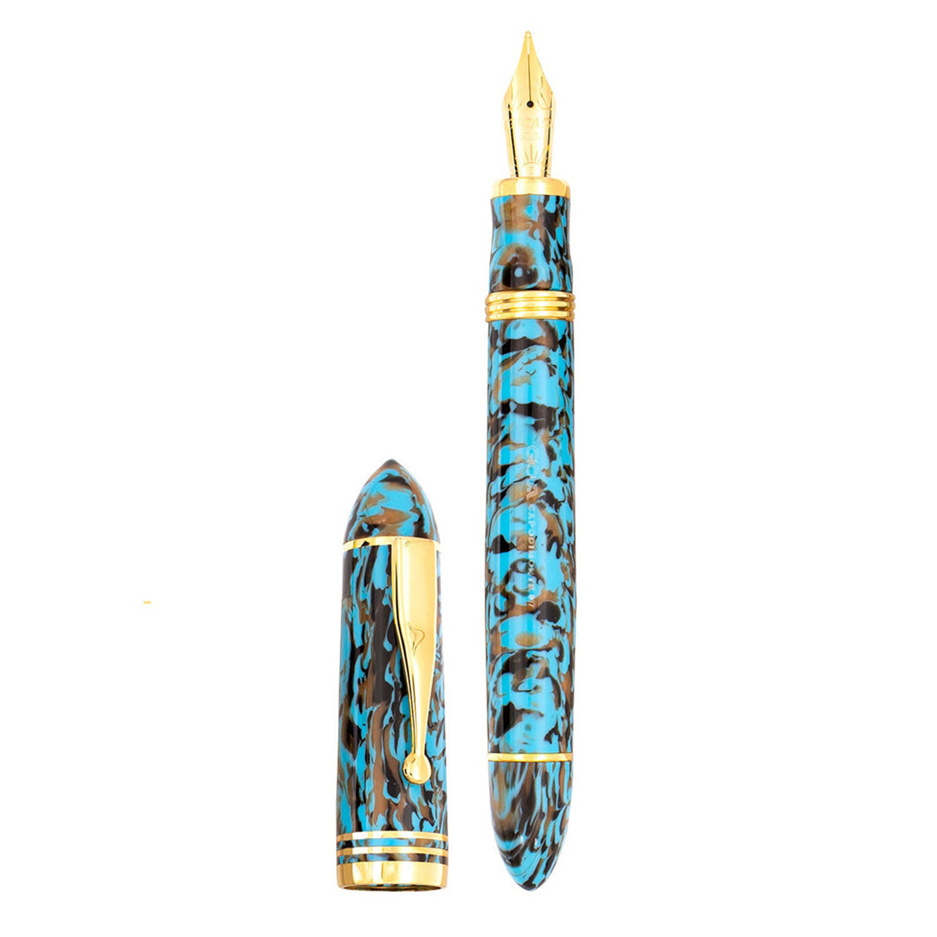 Gioia | Fountain Pen | Capodimonte Kawari | Gold Trims