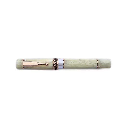 Gioia | Fountain Pen | Ivory White Pearl-Rosegold | Medium