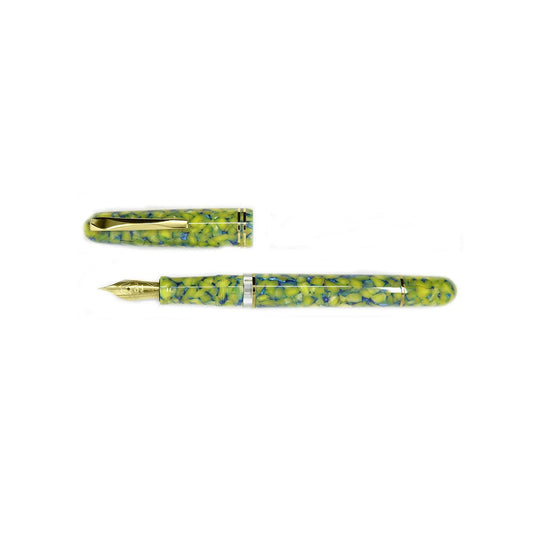 Gioia | Metis Fountain Pen | Colibri Gold | Broad Nib