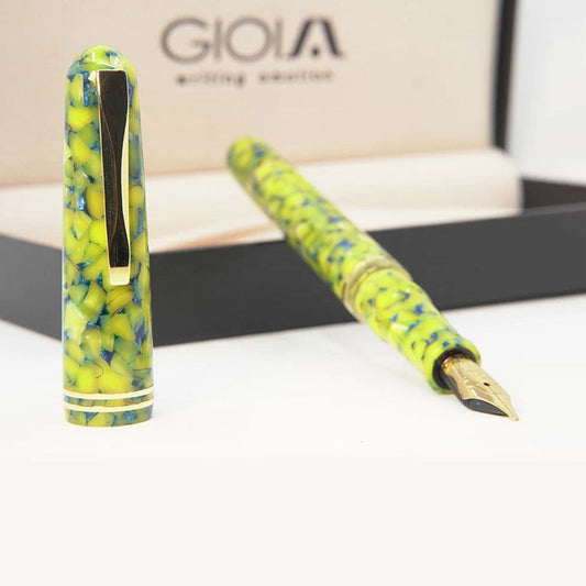 Gioia | Metis Fountain Pen | Colibri Gold | Medium Nib