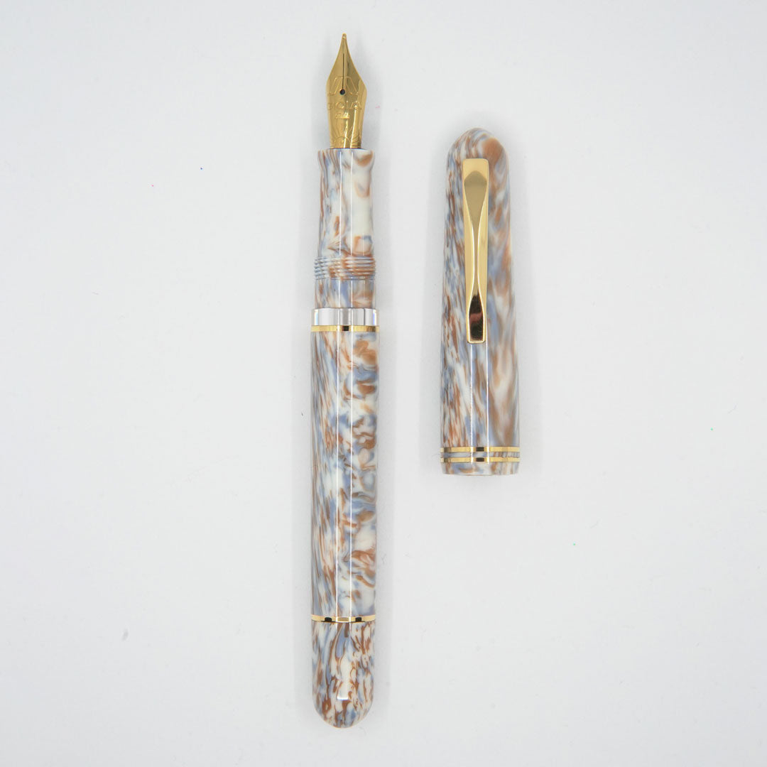 Gioia | Metis | Fountain Pen | Cappuccino | Ruthenium Trims