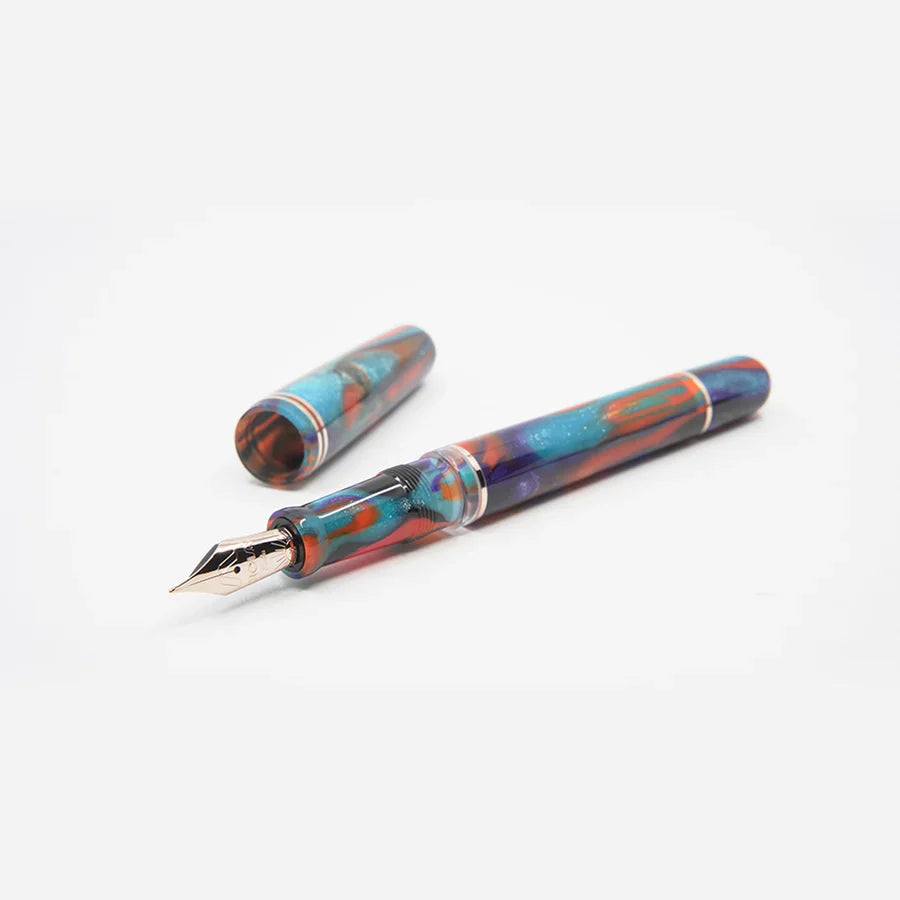 Gioia | Metis Fountain Pen | Iride Rose Gold Trim