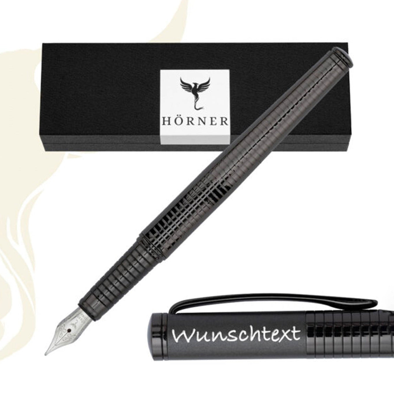 Horner | Fortress | Fountain Pen | Gunmetal