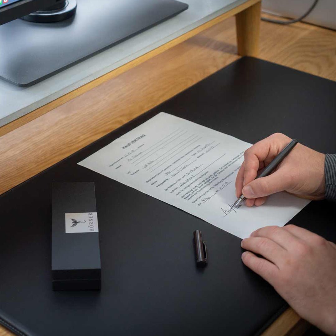 Horner | Levio | Fountain Pen | Gunmetal Grey - penpencilink