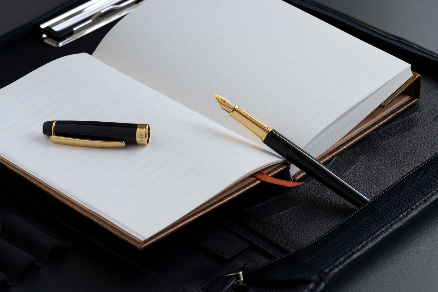 Horner | Nobilis | Fountain Pen | Black - GT - penpencilink