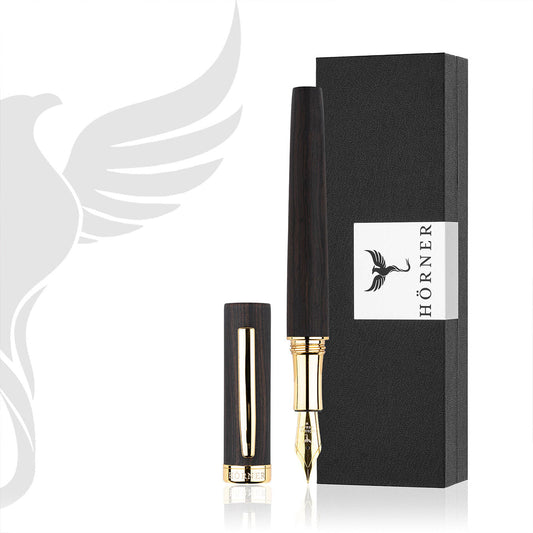 Horner | Scriptum | Fountain Pen | Ebony Wood-GT