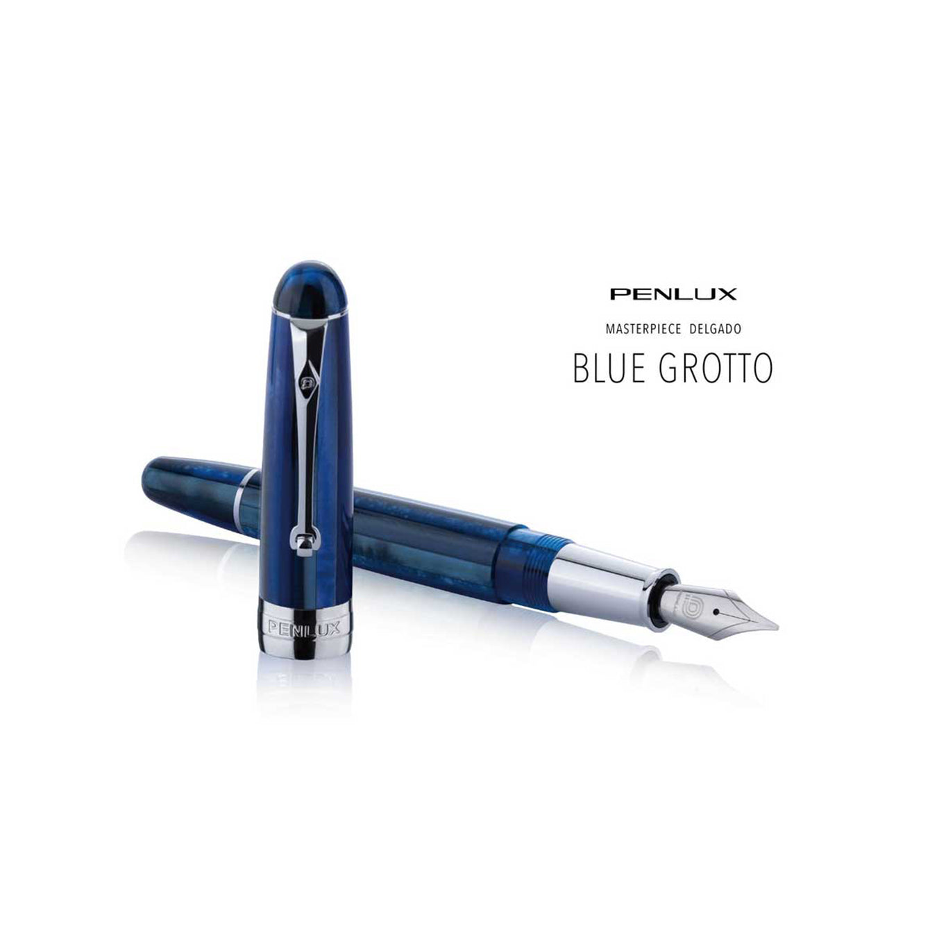 Penlux | Fountain Pen | Delgado | Blue Grotto