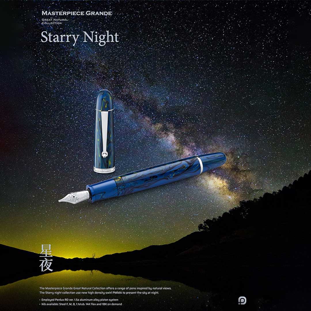 Penlux | Fountain Pen | Great Natural | Starry Night