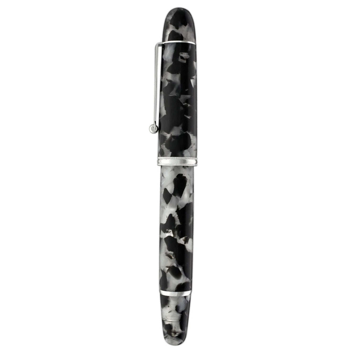 Penlux | Koi | Fountain Pen | King Body | Black & White | Piston Filling