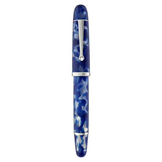 Penlux | Koi | Fountain Pen | King Body | Blue & White | Piston Filling