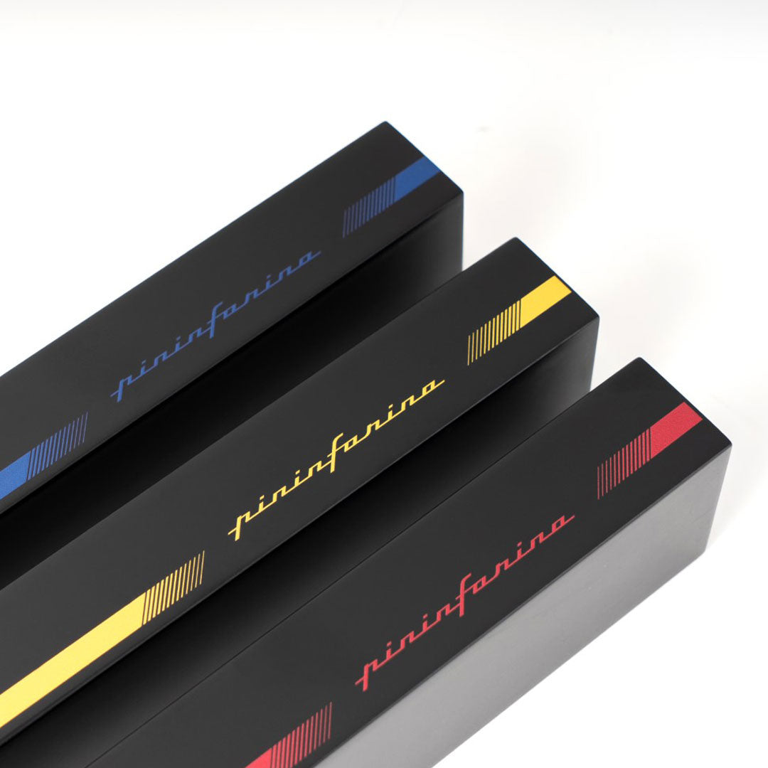 Pininfarina | Cambiano Race | Blue | Ballpoint Pen | Racing Desk Stand