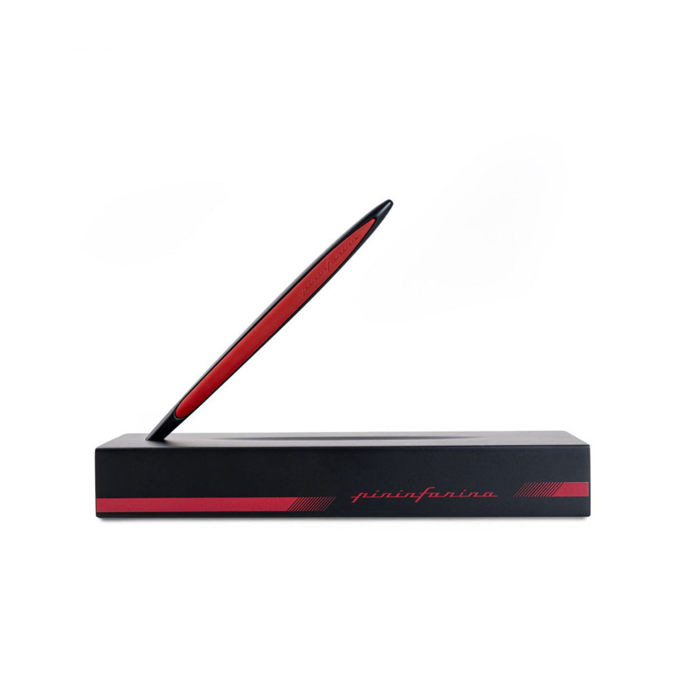 Pininfarina | Cambiano Race | Red | Ballpoint Pen | Racing Desk Stand