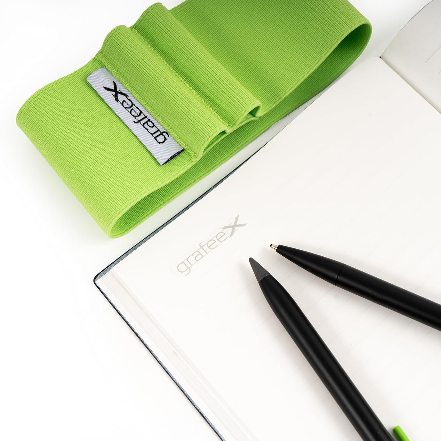 Pininfarina Grafeex Writing Pencil & Ballpoint Set with Stone Paper Notebook – Green - penpencilink