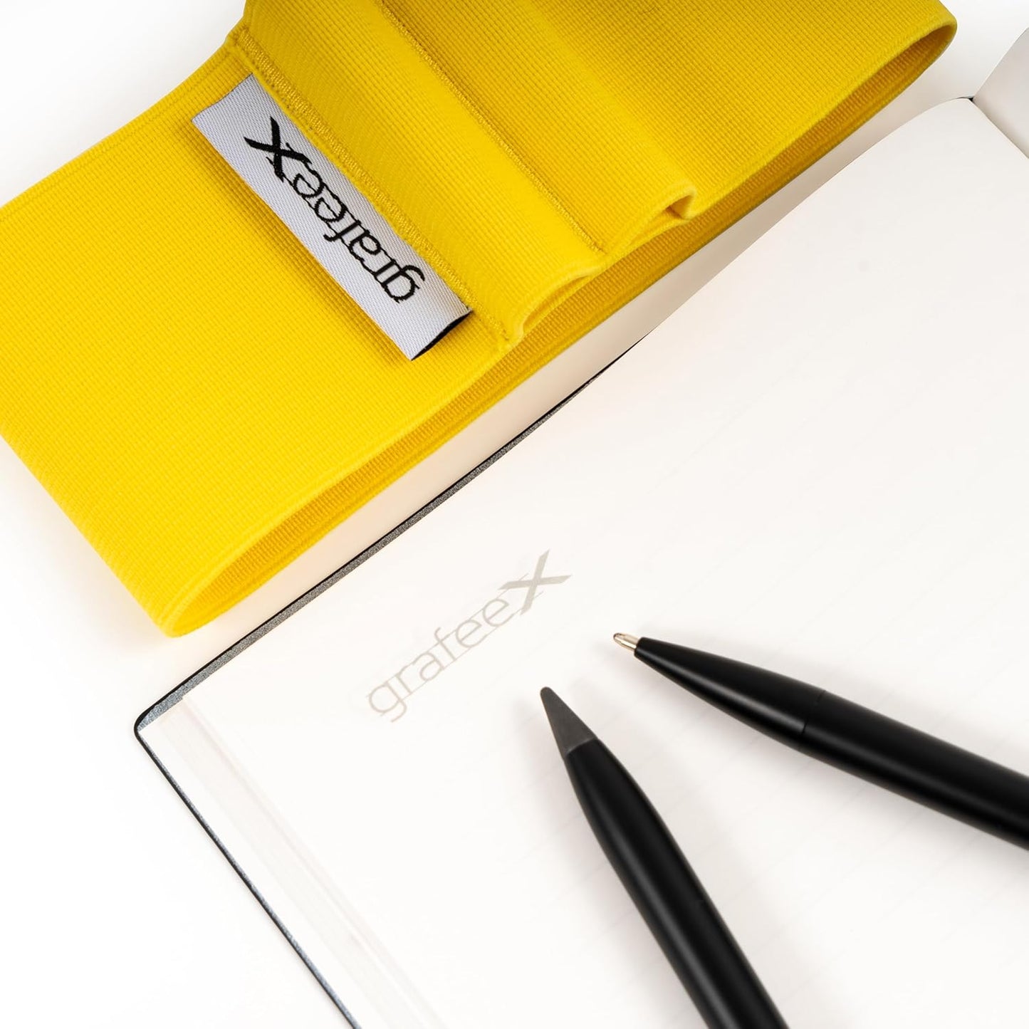 Pininfarina Grafeex Writing Pencil & Ballpoint Set with Stone Paper Notebook – Yellow - penpencilink