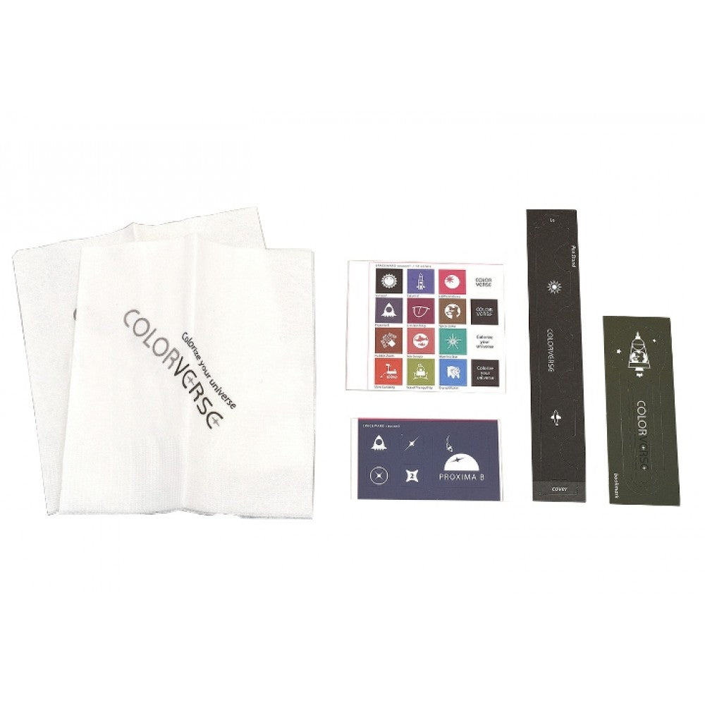 Colorverse Ink | Spaceward Series | Proxima B | Dark Blue | 65ml & 15ml | 2 Bottle Set - penpencilink