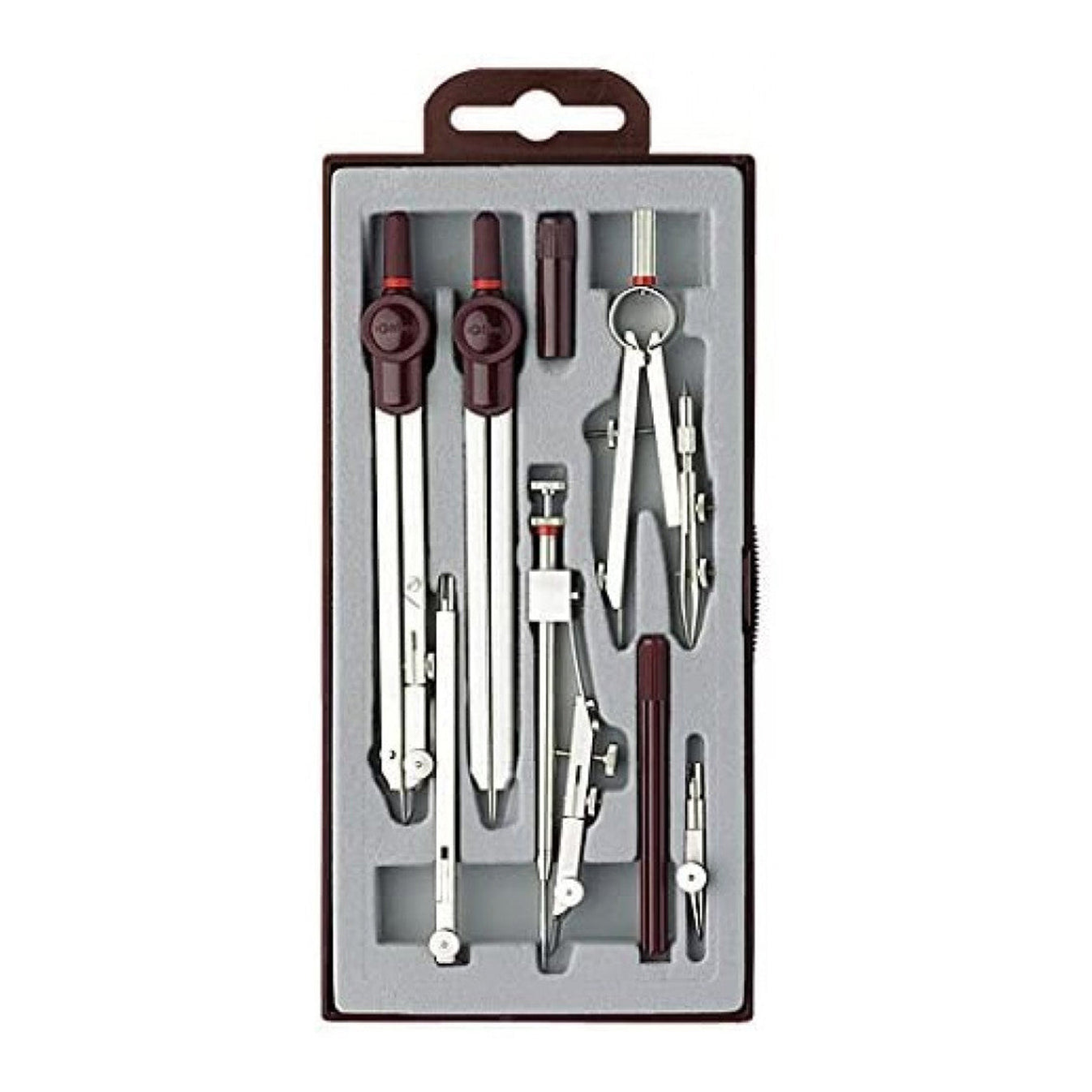 rOtring Centro Universal Compass Set â€“ 8 Pieces for Precision Drawing ...