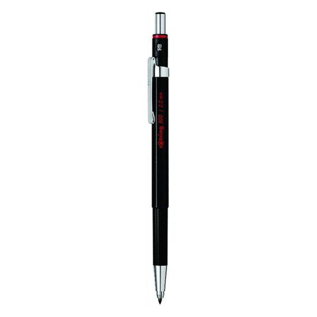 rOtring 300 Mechanical Pencil â€“ 2.0mm HB Lead, Black Barrel – Penopedia