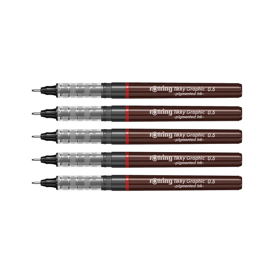 Rotring | Tikky | Graphic Fineliner Set | 0.5mm