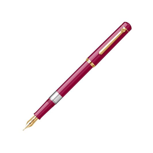 Scrikss 419 Medium Nib Fountain Pen - Fuschia GT