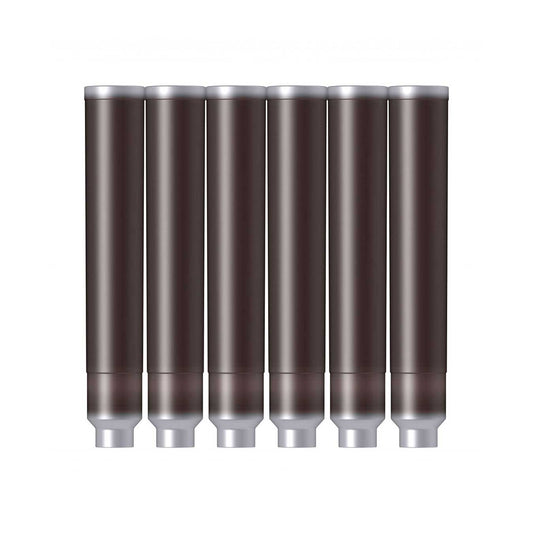 Scrikss | Cartridge Box | 6 Pcs | Fountain Pen | Brown
