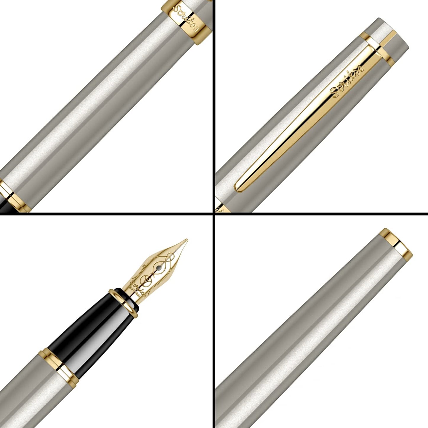 Scrikss Honour 38 Fountain Pen – Satin GT